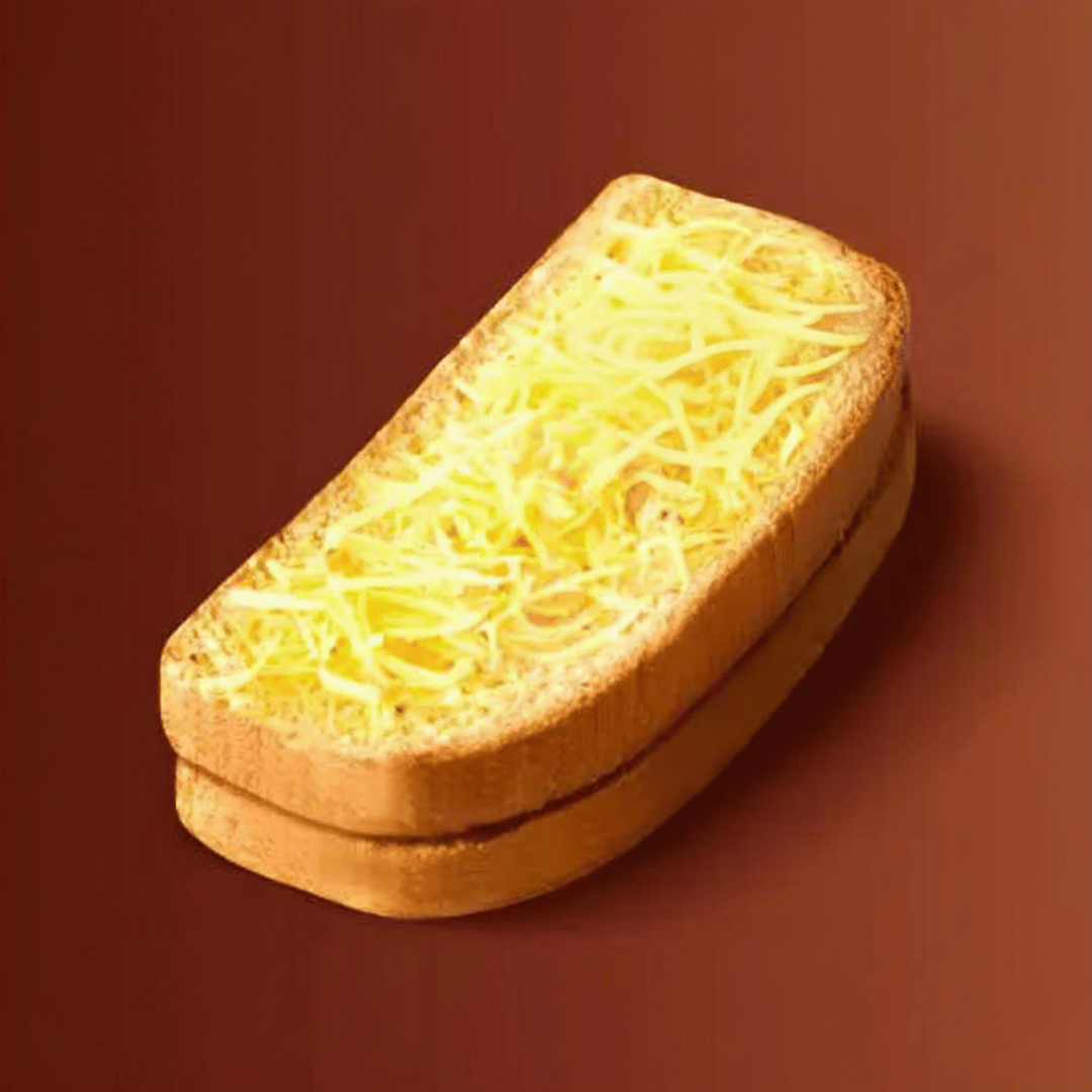 Roti Sisir Mentega Gula Keju Kopi Konnichiwa